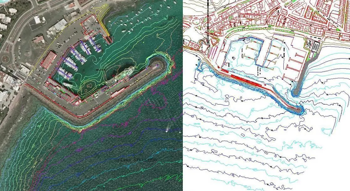 3D bathymetry