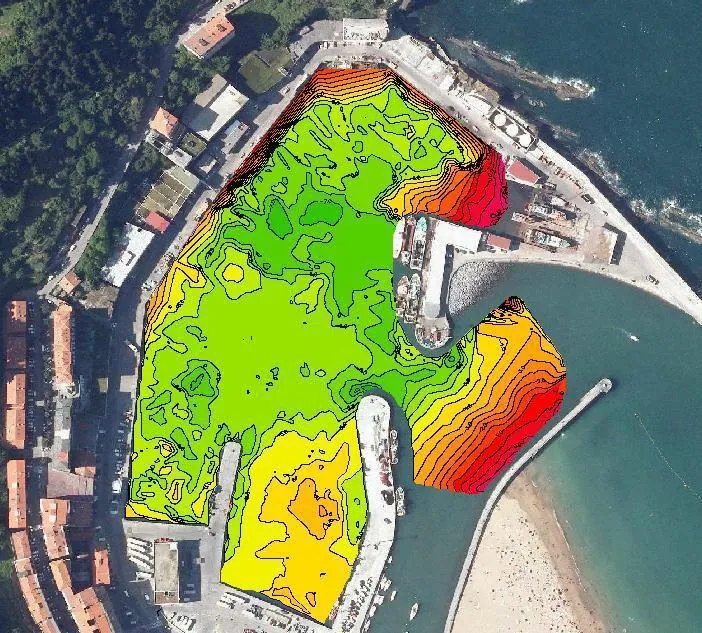 Single-beam bathymetry