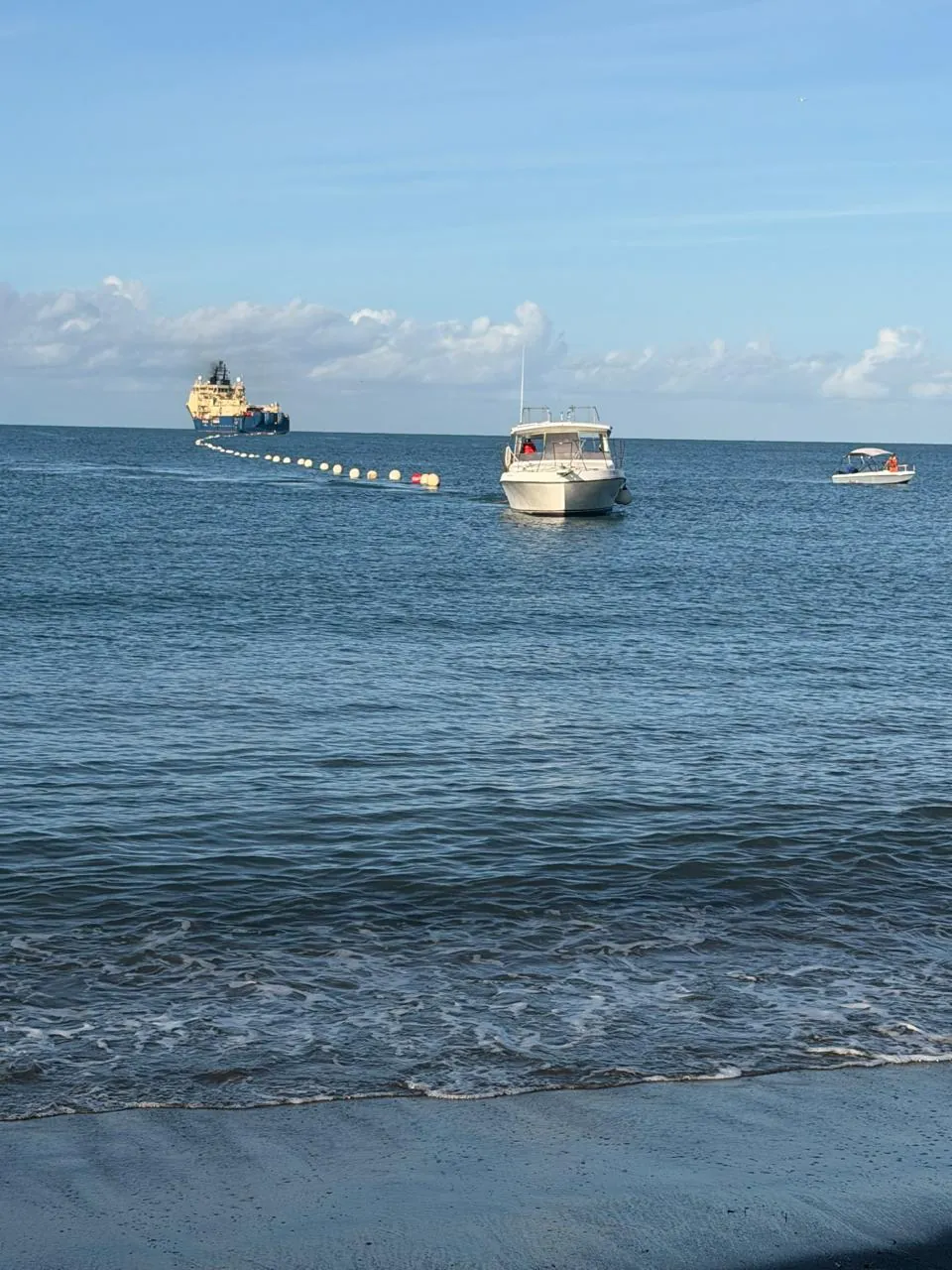 Cable float-out